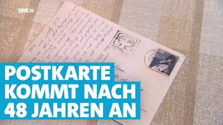 Postkarte kommt nach 48 Jahren an screenshot 2