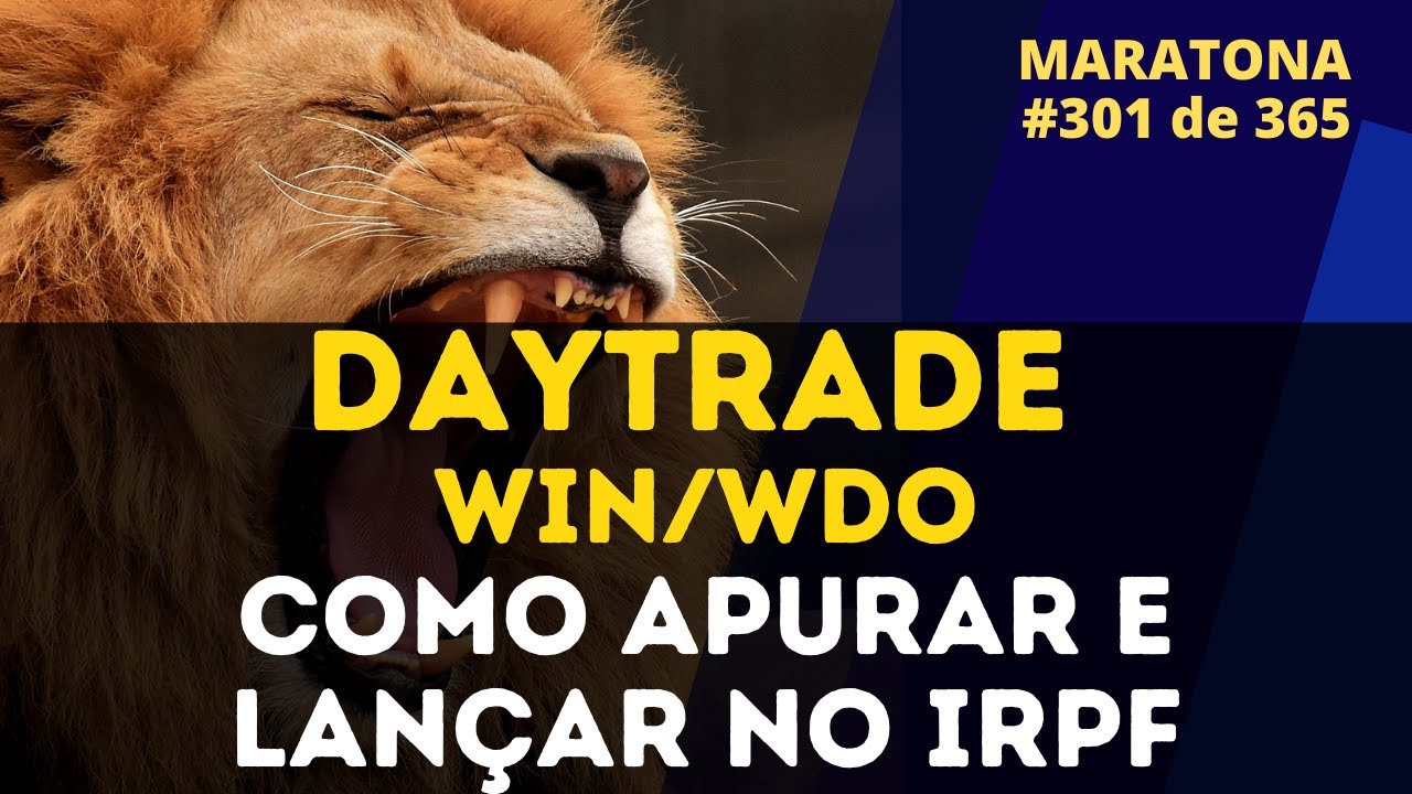 Como Separar Mini Índice e Mini Dólar das notas de corretagem para apuração IRPF | Maratona 301/365