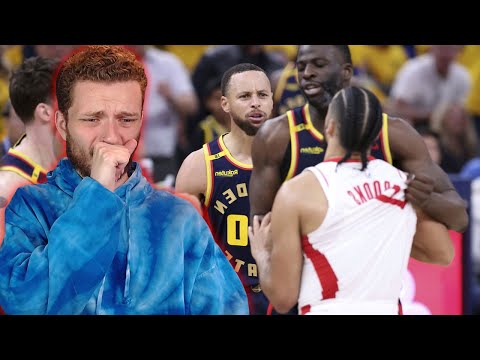 INSANE ENDING! | #2 ROCKETS at #7 WARRIORS | FULL GAME 4 HIGHLIGHTS | April 28, 2025 (REACTION)