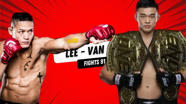 LEE vs VAN : Epic MMA Highlights – ONE Friday Fights 91