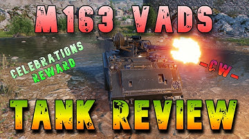 M163 VADS -Celebrations Reward- Tank Review -CW- ll Wot Console - World of Tanks Modern Armor