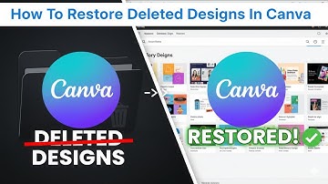 How To Restore Deleted Designs In Canva (2025)