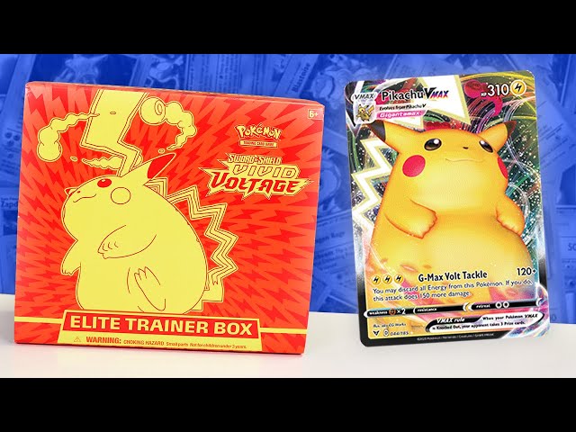 WE GOT PIKACHU* Opening Our First Vivid Voltage Elite Trainer Box - YouTube