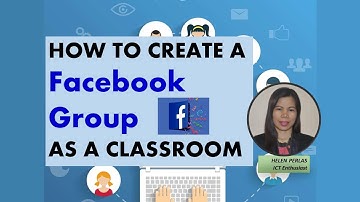 Creating a Facebook Group Page as Online Classroom