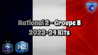 2023-24 National 2 - Groupe B Kits