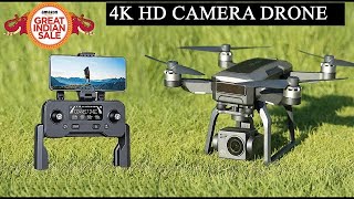 Best Dual Camera Foldable Drone With Wi-Fi App Control & Brushless Motor