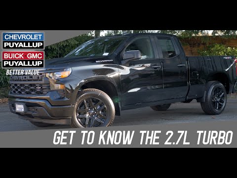 Chevrolet 2.7 L Turbo Motor l 2022 Chevrolet Silverado