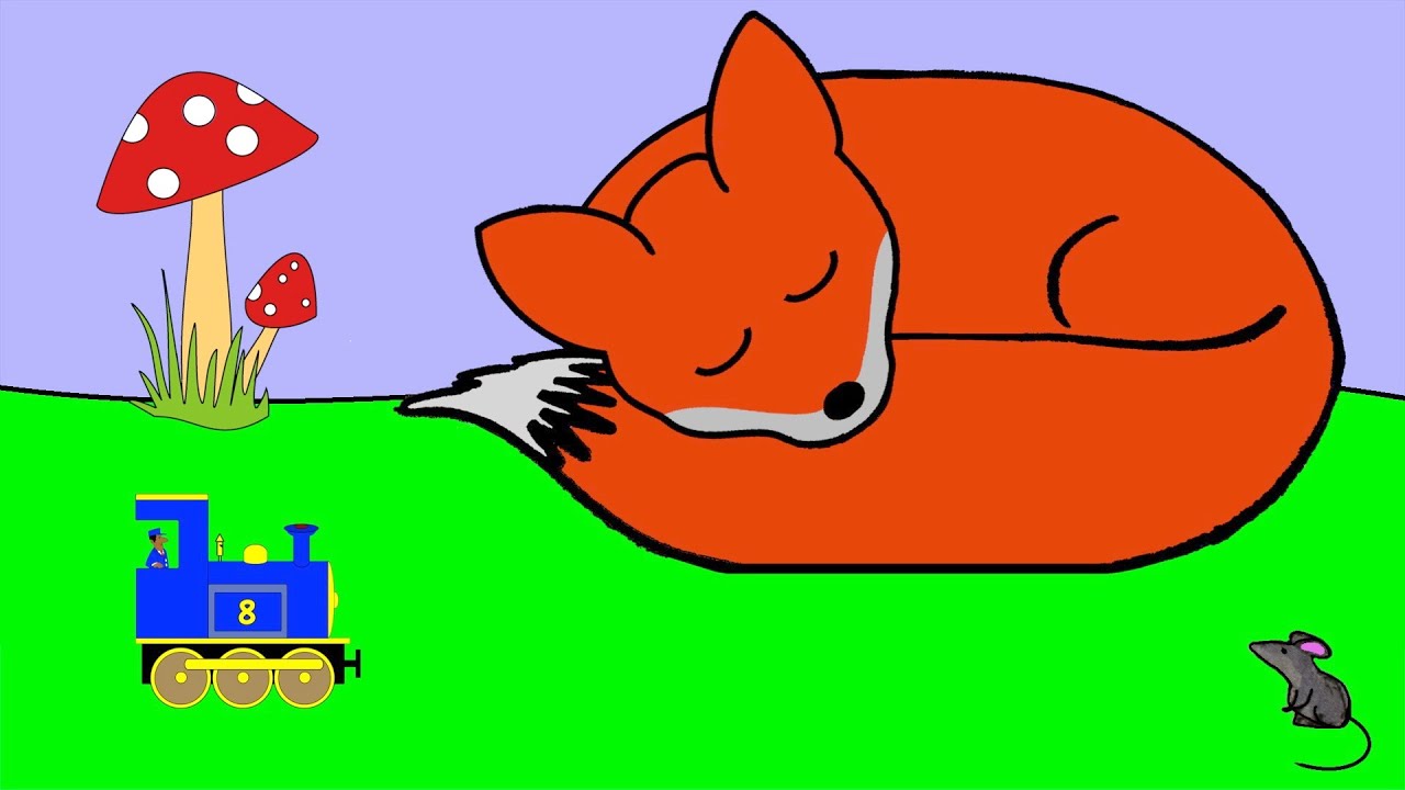 The Teeny Tiny Weeny Train | NURSERY RHYME | Big/Small | @rainbowrabbitsongs | #rainbowrabbitsongs