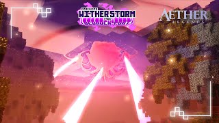 Wither Storm Vs. The Aether | Minecraft Bedrock Crackers Wither Storm Add-On