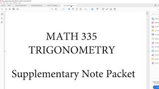 Math 335   How Instruction Works in Our Course