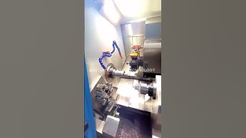 What does a dual spindle with double turret CNC lathe by Smartlathe look like|Dual Spindle CNC lathe