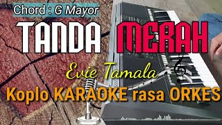 TANDA MERAH - Evie Tamala Versi Koplo KARAOKE rasa ORKES Yamaha PSR S970