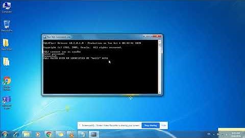 How to Unlock HR account in Oracle SQL