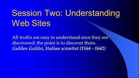 ASP.NET 4.0 Essential Skills Session Two Introduction