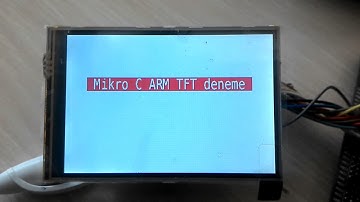 MikroC arm stm32f407 discovery ili9481 3.5" tft