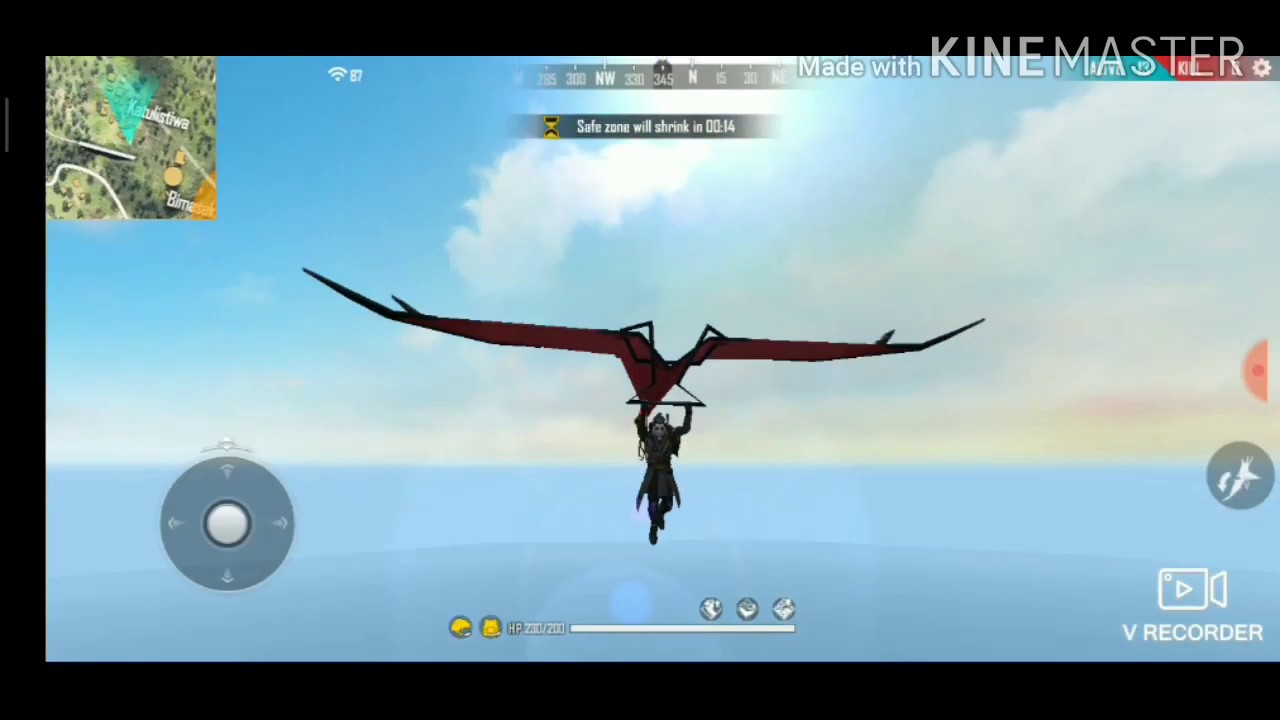 GLIDER TRICKS IN FREE FIRE YouTube