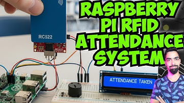 RFID Based Smart Attendance System using Raspberry Pi  | Smart IOT Project with Excel Report