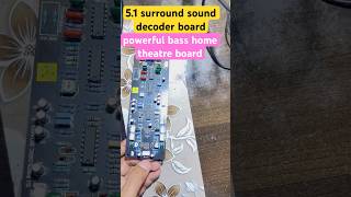 Diy 5.1 Surround Sound Decoder Board #shorts #diy #decoders #electronics #audio