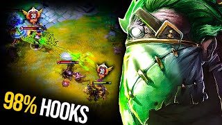 BRUTAL PUDGE 24KILLS!!! 98% HOOK RATE - HARD TO ESCAPE | Pudge Official