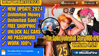 The Spike Volleyball Story.  MOD APK V4.2.7 | unlimited Money 💰🤑 | Latest Update 2024  🔥