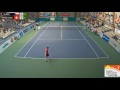 Victory of Malkowski (SUI) over Kubik (CZE) (6/1 6/1) - Open Super 12 Auray Tennis