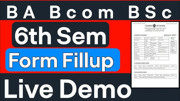 Gauhati University TDC Exam Form Fill Up 2022 | BA BSC BCOM | Keyan Tech