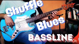 Basic Shuffle Blues Line - Leave your comment if you want a detailed tutorial on this