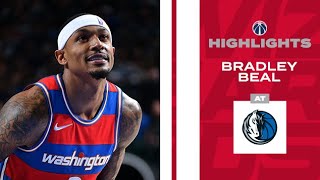 Highlights: Bradley Beal scores 26 at Mavericks - 11\/27\/21