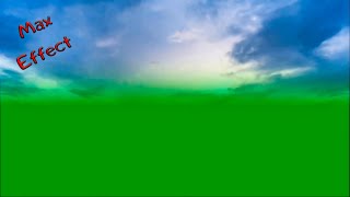 5 футажей заднего плана облака на зеленом фоне
