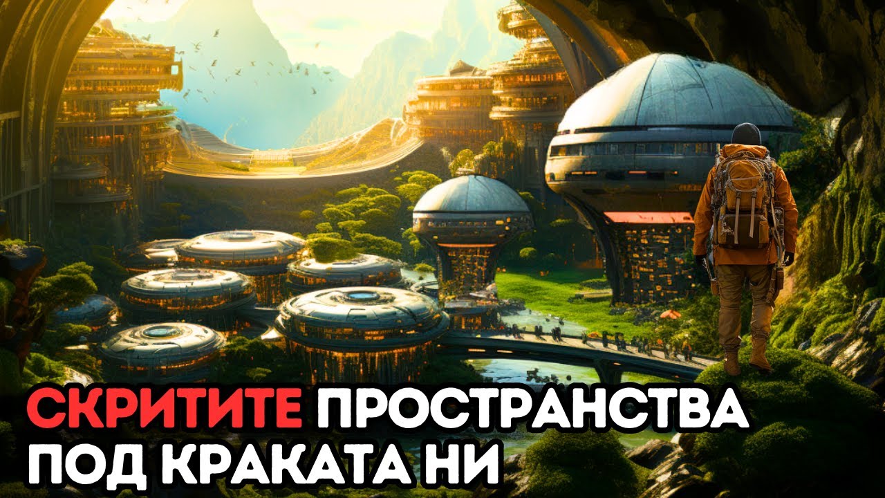 Скрита Цивилизация във Вътрешността на Земята е Открита в Антарктида ...