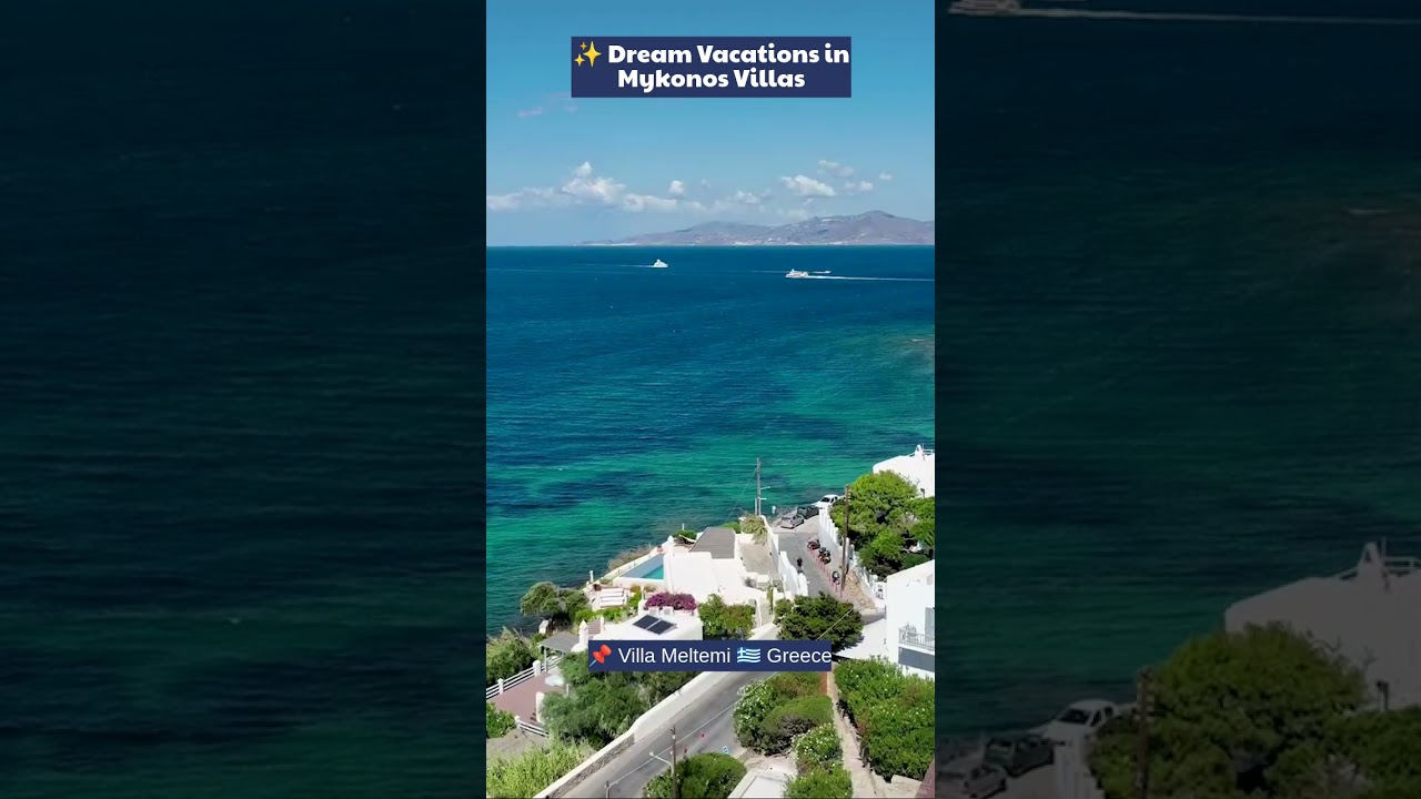 ✨ Mykonos Villas for rent: Villa Meltemi