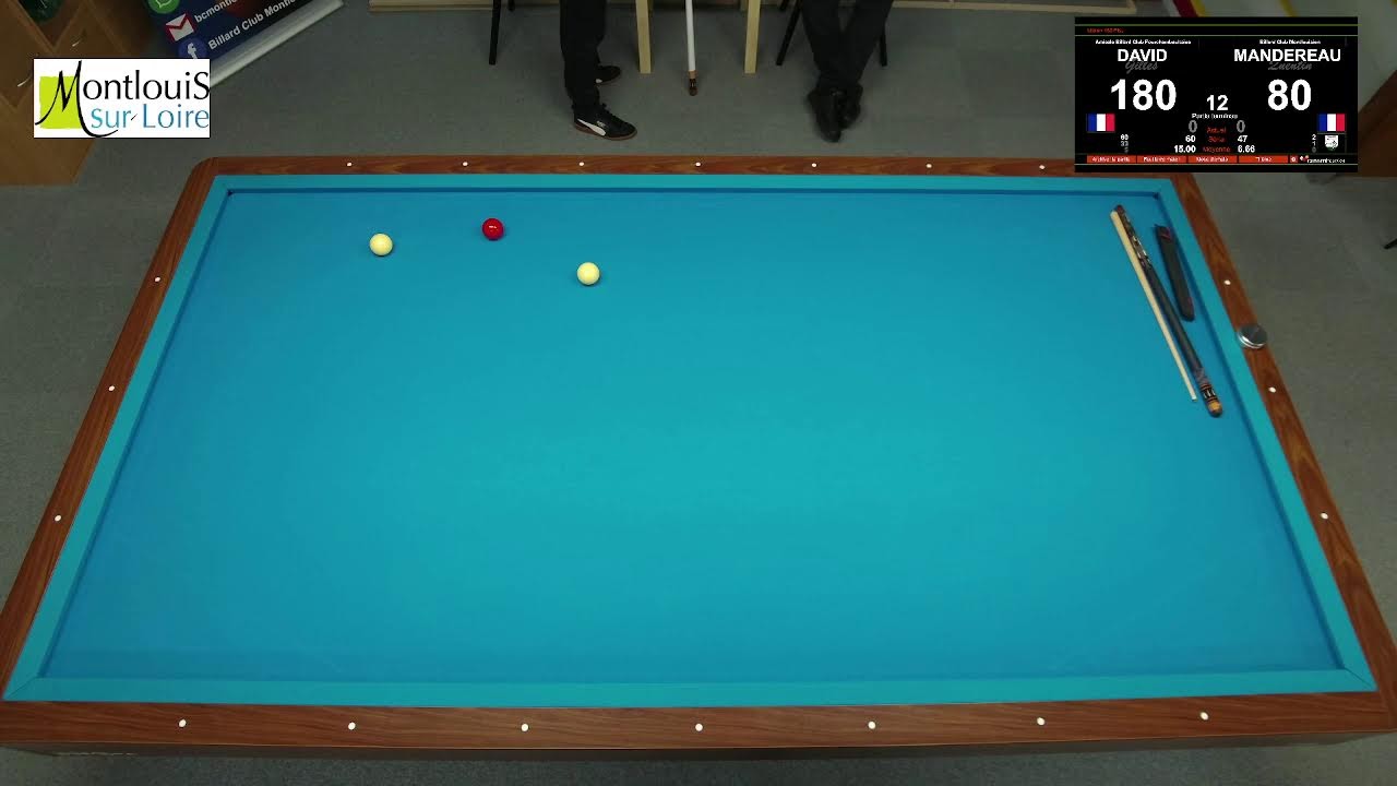 LBCVL FINALE DE LIGUE-LIBRE N2 MANDEREAU Q (MONTLOUIS) - DAVID G (FOURCHAMBAULT)