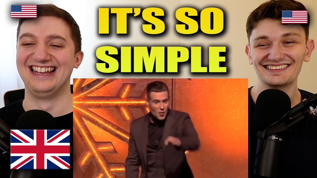 Americans React to Brit Explains Guns TO AMERICANS! (British Comedy)