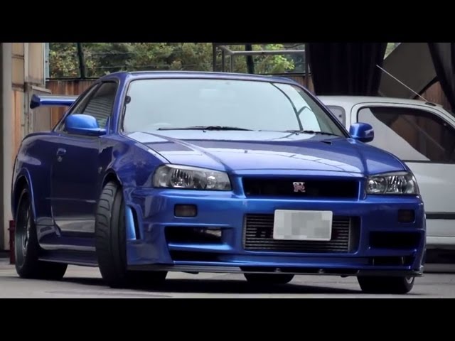 2002 Nissan Skyline GT-R V-Spec II Nür (R34) - YouTube