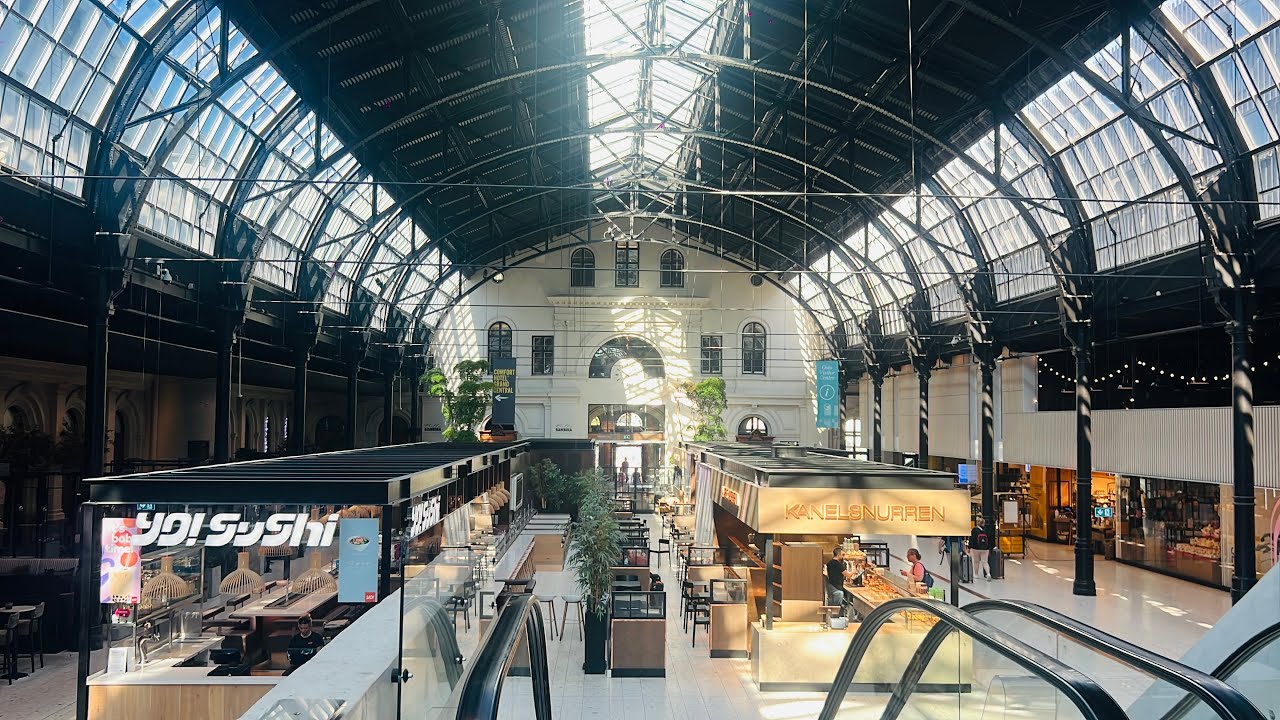 Tham quan nhà ga ở thủ đô Oslo Norway