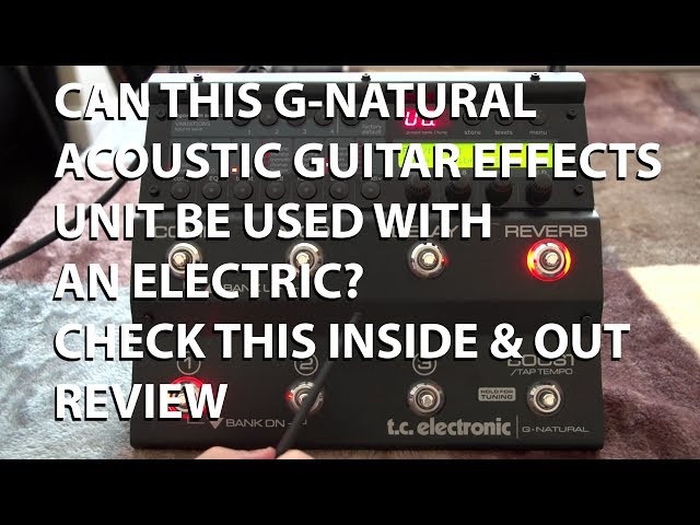 TC Electronic G Natural Effects Unit | An Inside and Out Review