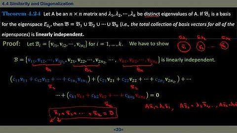 L45 Similarity & Diagonalization (Part C)