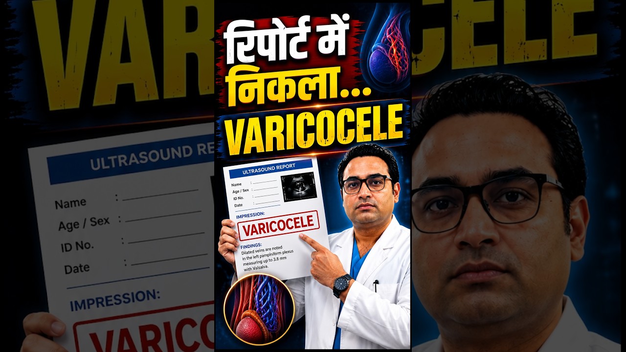 Varicocele Se Sperm Count Kam Hota Hai? 😳 | Male Infertility Explained | बिना ऑपरेशन इलाज