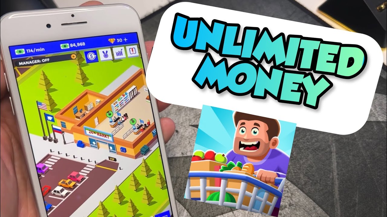 Idle Supermarket Tycoon Mod Get Unlimited Money in idle supermarket
