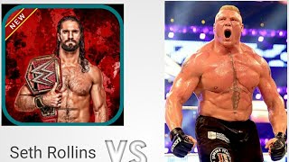 Seth Rollins Vs Brock Lesnar full match