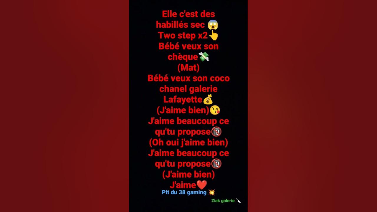 Ziak: Galerie (parole) 🔪💥🔥👍 - YouTube