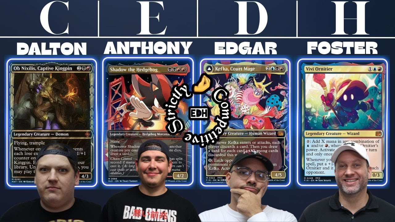 Shadow The Hedgehog in cEDH?! cEDH Gameplay: Ob Nix vs Shadow vs Kefka vs Vivi thumbnail