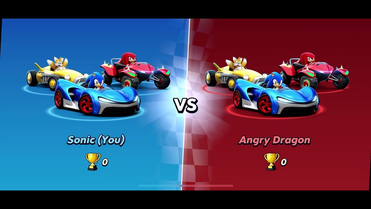 Zoom Zoom! Sonic Racing Rival Battle! 🚗⚡