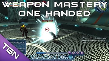 DCUO - One Handed Weapon Mastery