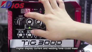 Cold Welding Machine--Dios TIG300D introduction video