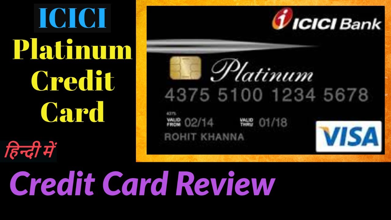 ICICI Platinum Credit Card Review YouTube