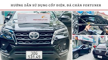 Hướng dẫn anh chủ Fortuner sử dụng cốp điện Luxury, đá chân mở cốp tại Rambo Auto