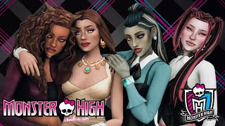 Creating Monster High Characters in The Sims 4 + CC List // The Sims 4 Create a Sim