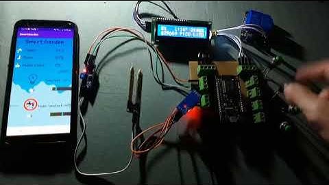 Đồ Án: Mô hình vườn thông minh sử dụng giao thức MQTT điều khiển qua app Android