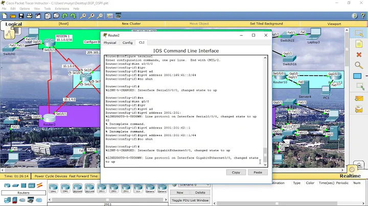 Cisco OSPFv3 IPv6 Dynamic Routing